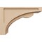 Ekena Millwork 8"W x 24"D x 16"H Classic Viola Rough Cedar Woodgrain TimberThane Corbel, Primed Tan CORUR08X24X16VIORCPR - alternate 6